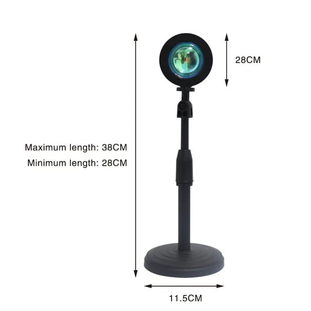 Lampara Led Proyector De Luz, tik-tok